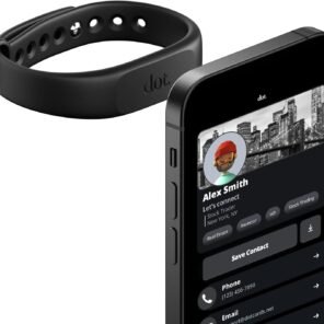 digital business card wristband